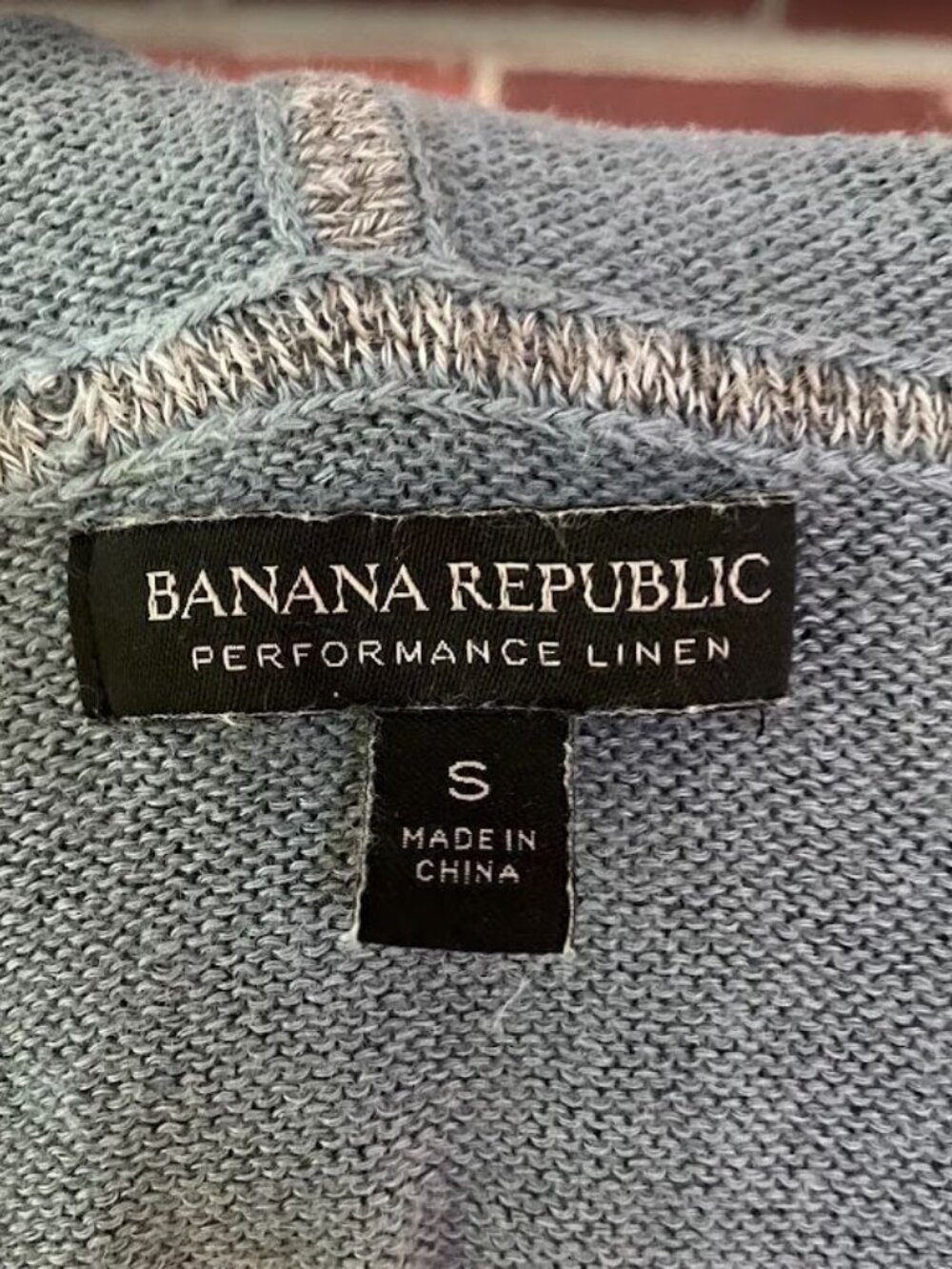 Vintage Banana Republic Performance Linen Pullover Hoodie - Picture 4 of 5